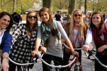 a group of people posing for the camera