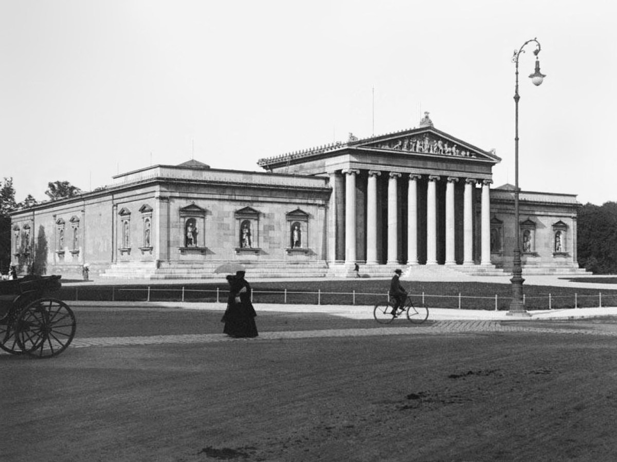 Königsplatz before World War One WWI